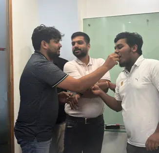 Birthday Celebration at BrandCrest Office